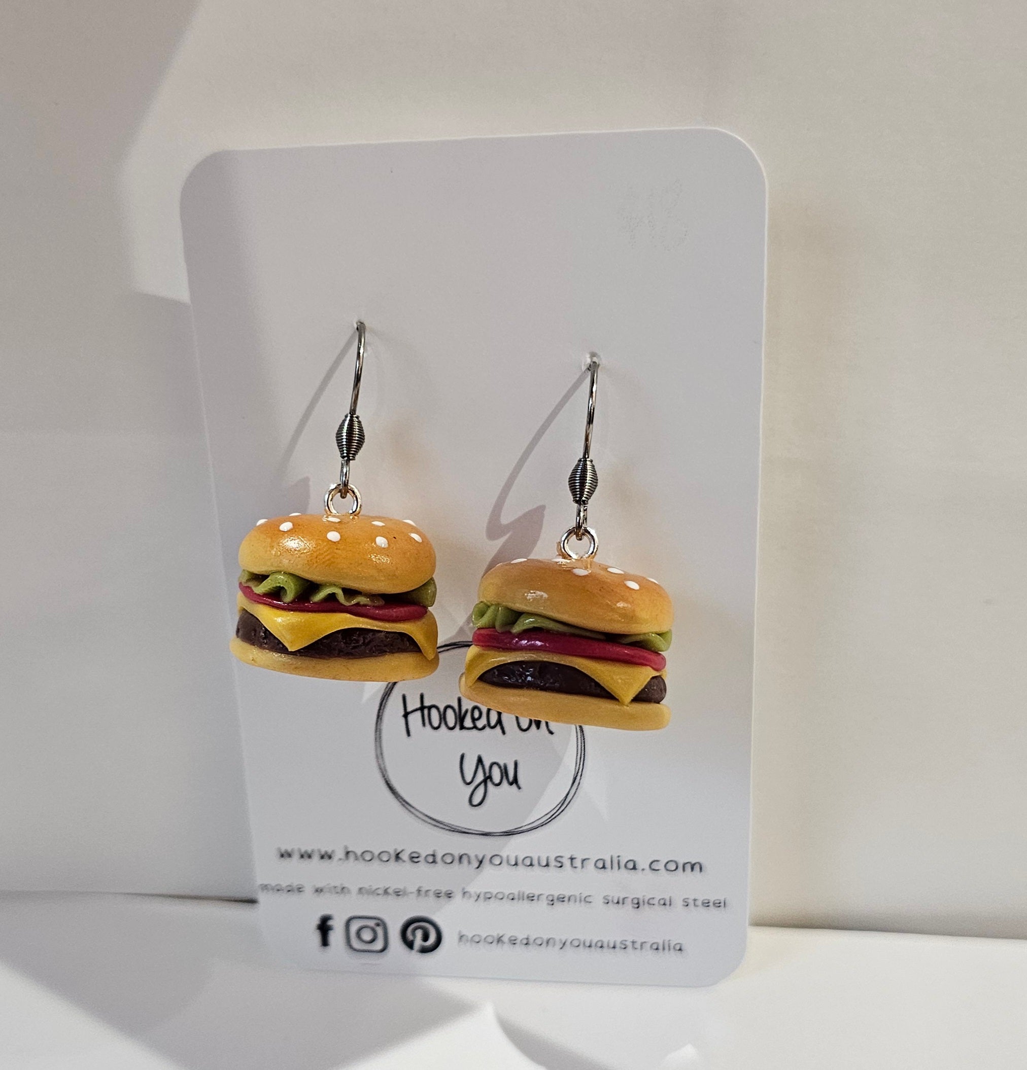 Big Burgers Earrings