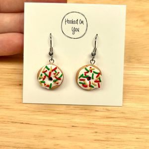 christmas earrings