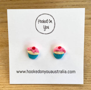 cupcake earrings