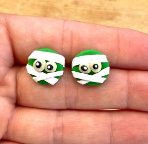 Mummies - Halloween Earrings