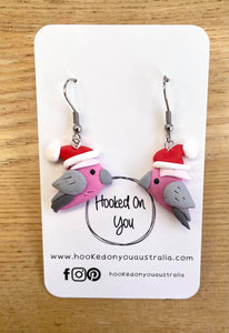 Polymer Clay Christmas Earrings