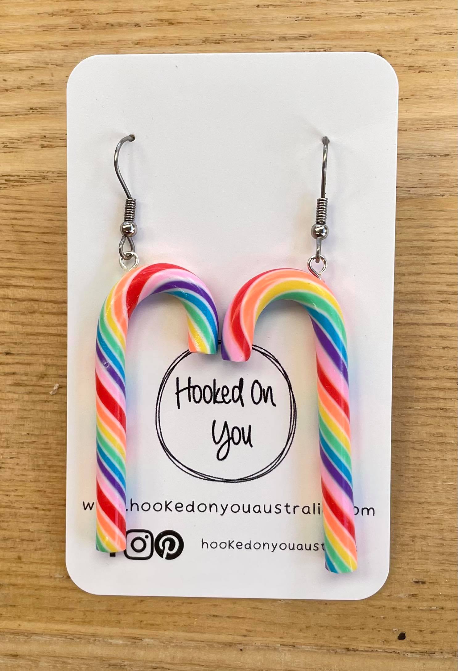 christmas earrings