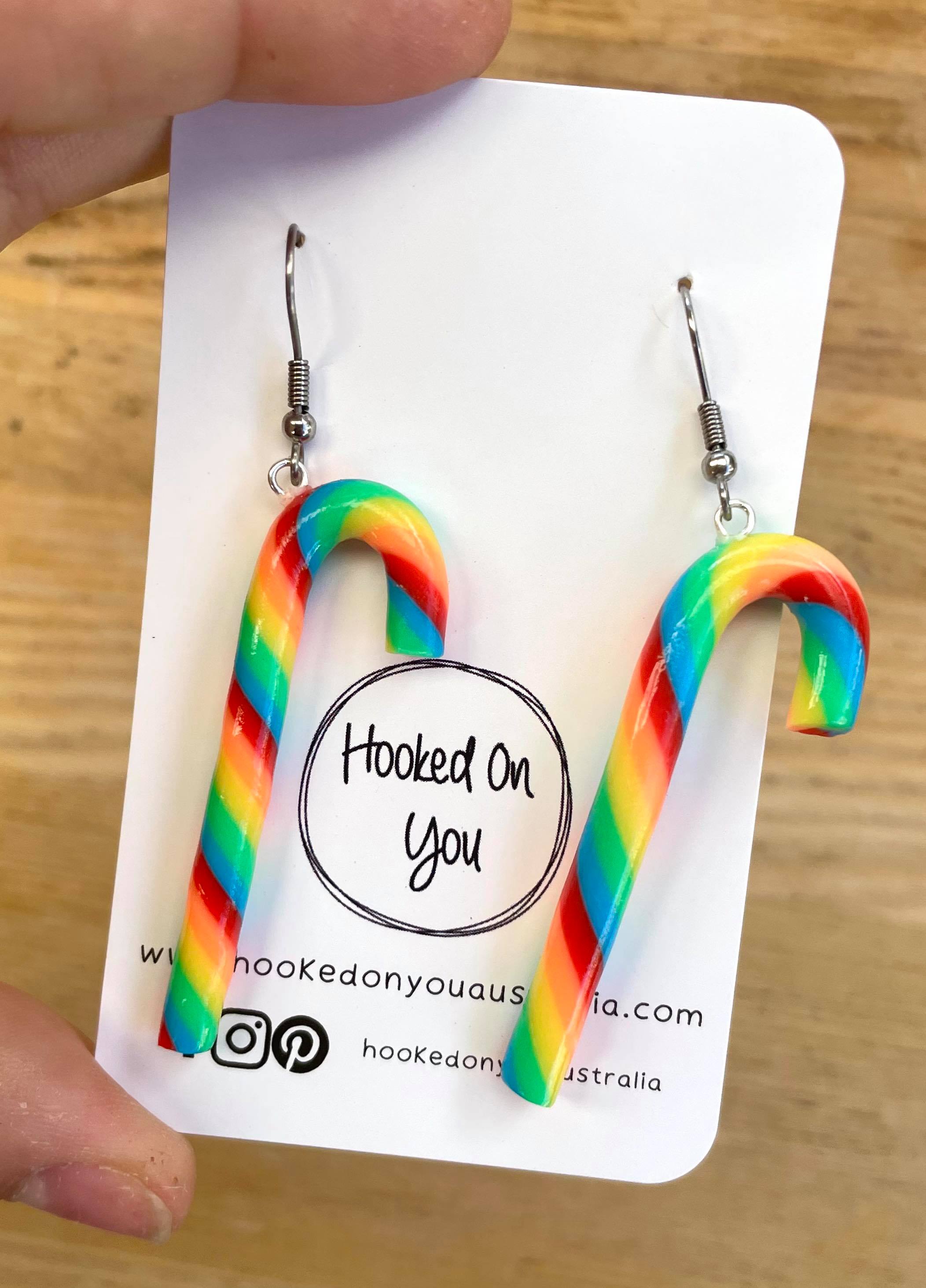 christmas earrings