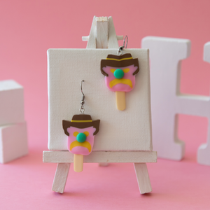 handmade food earrings