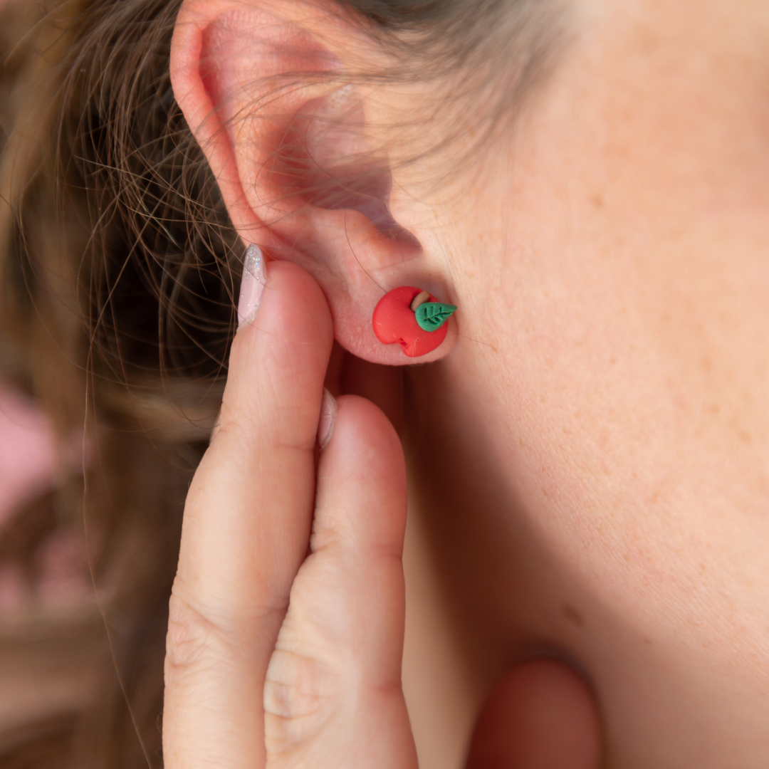 fruit earrings