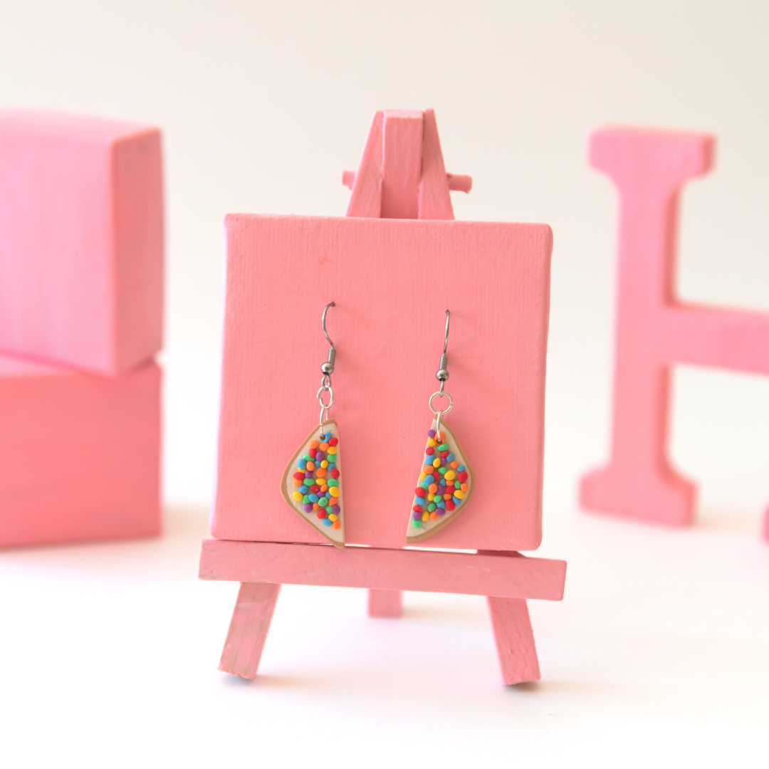 fairy bread earrings