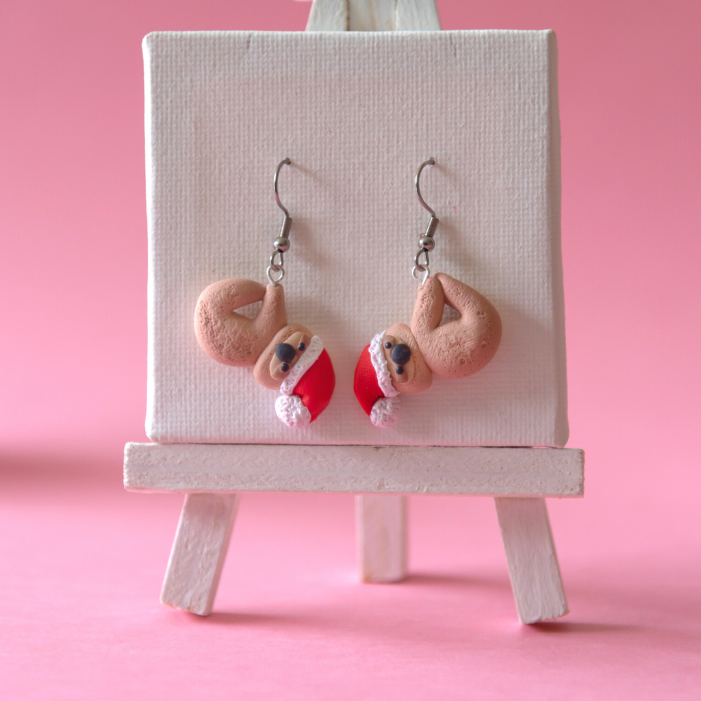 christmas earrings