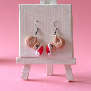 christmas earrings
