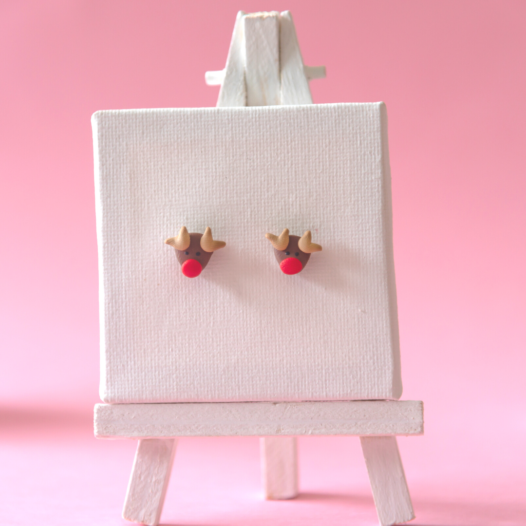 christmas earrings