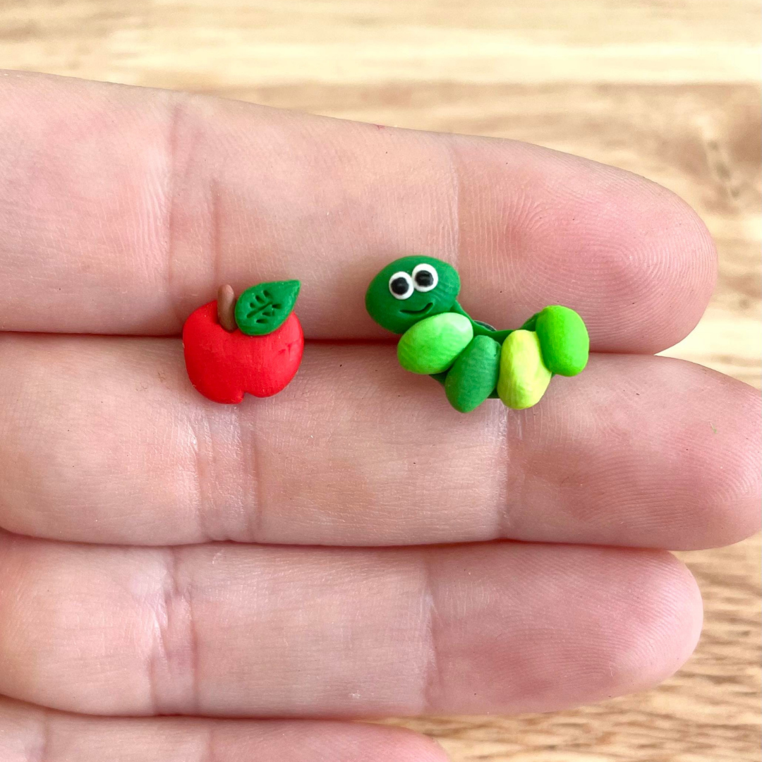polymer clay earrings