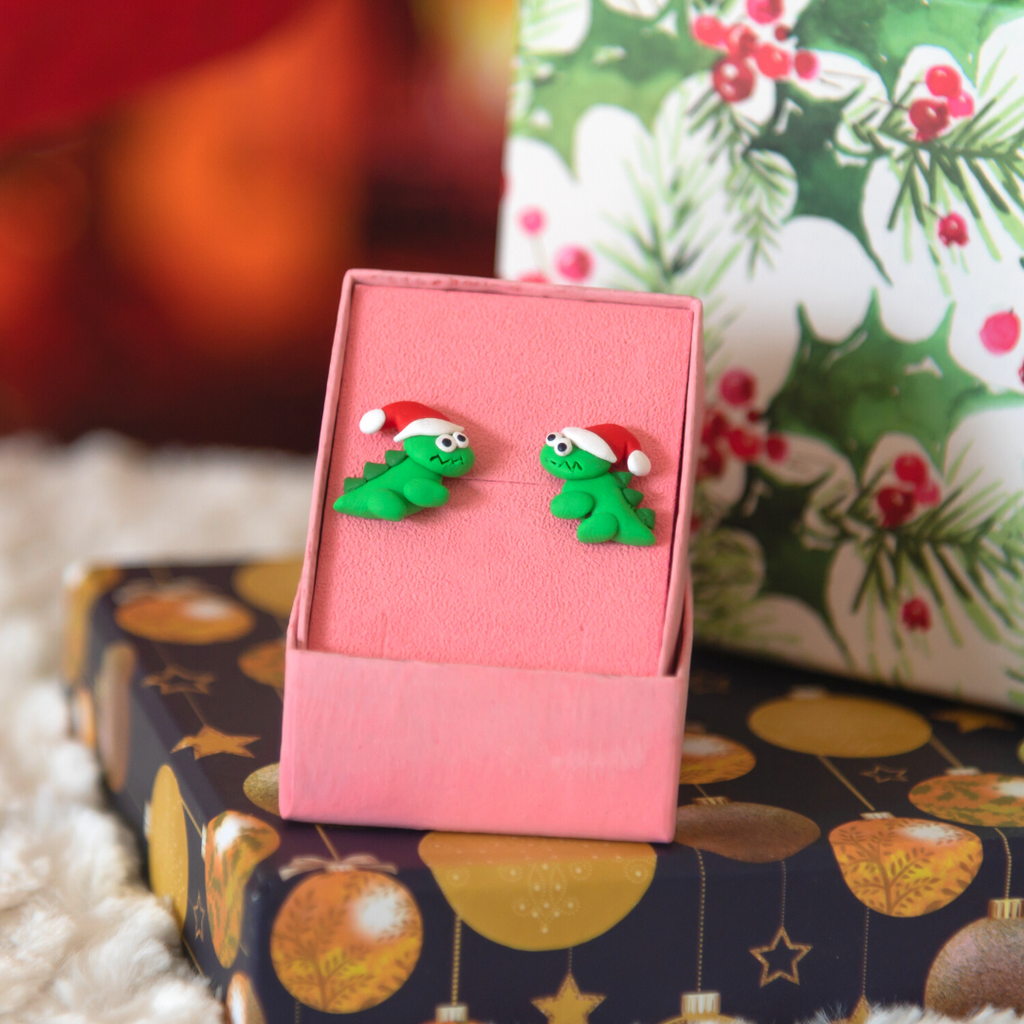 christmas earrings