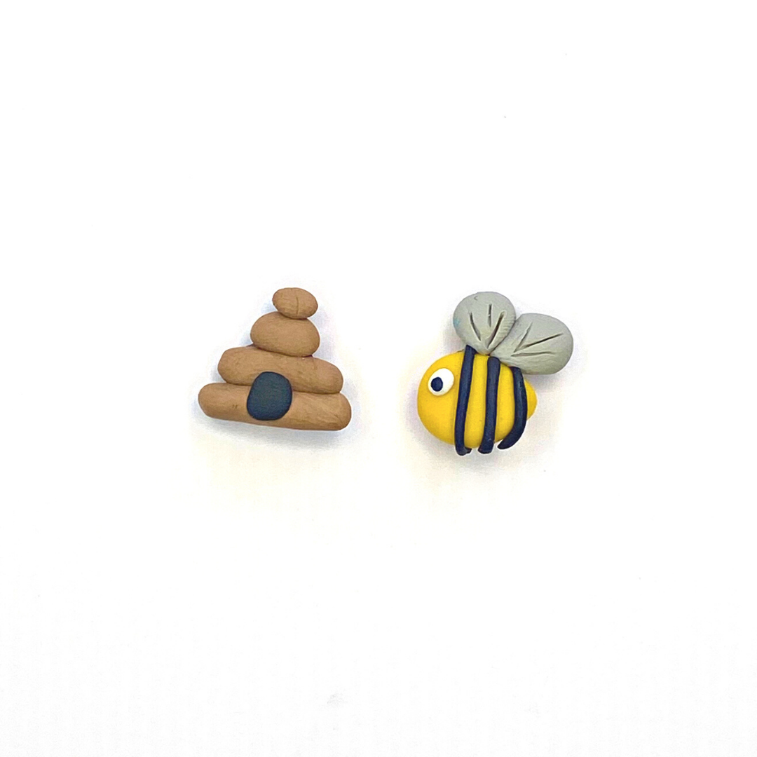mismatched earrings
