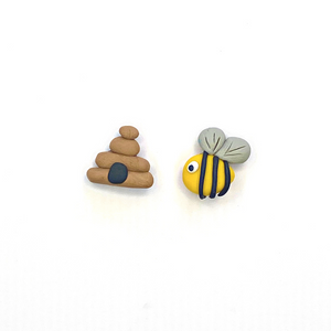 mismatched earrings