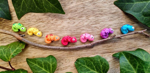 chameleon earrings