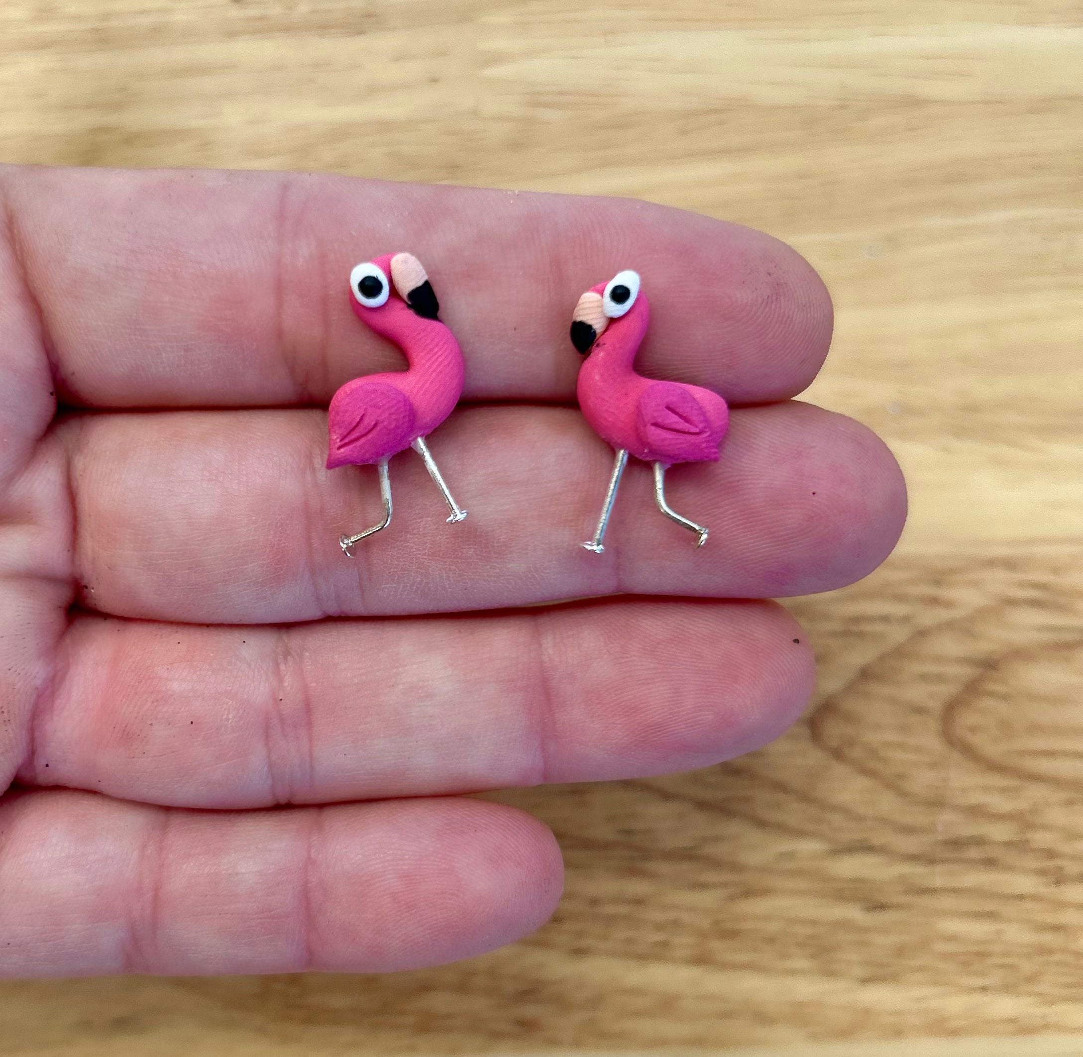 Flamingo Earrings