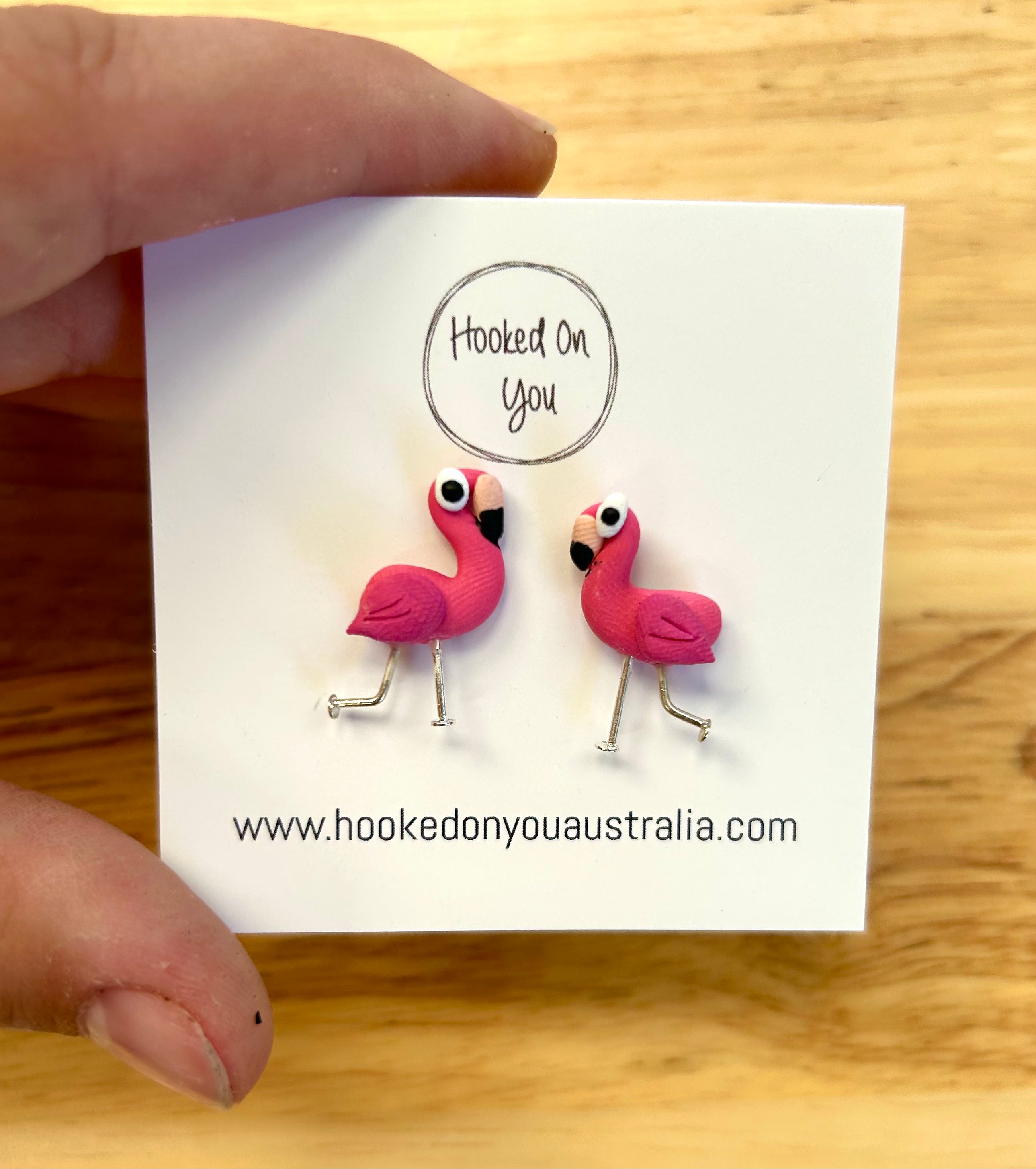 Flamingo Earrings